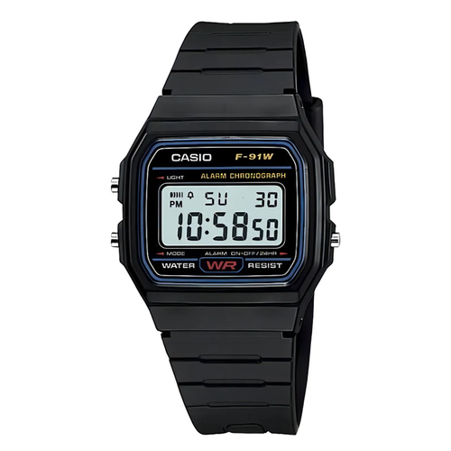 Reloj Casio F-91W-1DG | Clásico Japonés