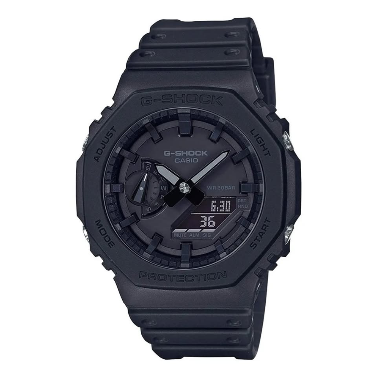 Reloj Casio G-Shock GA-2100 Negro Original | 200M Resistente