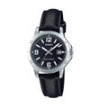 Reloj Casio Mujer LTP-V004L-1BUDF Cuero Elegante Negro