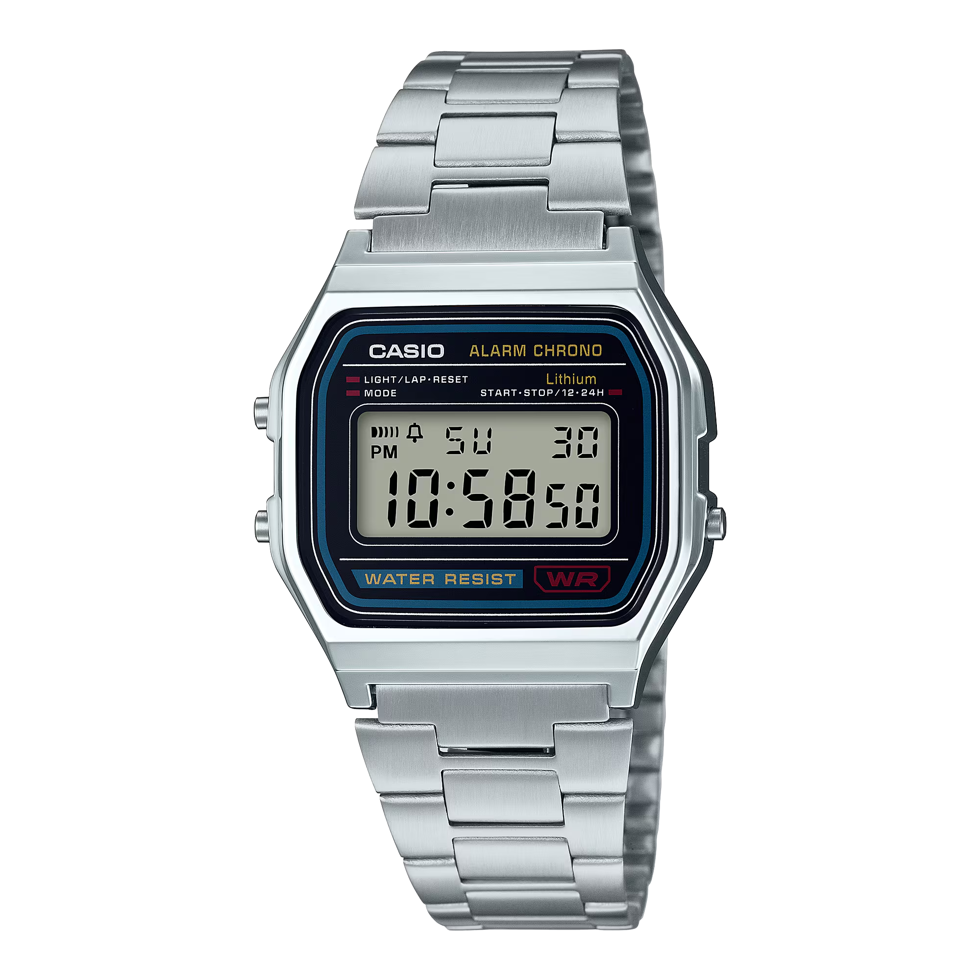 Reloj Casio A158WA-1DF Vintage Digital Acero