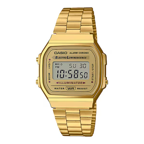 Reloj Casio A168WG-9WDF Vintage Dorado Digital