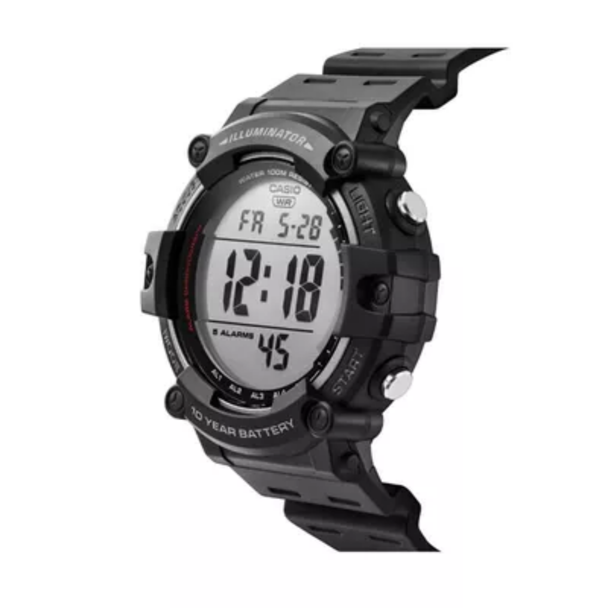 Reloj Casio AE-1500WH-1AVDF Digital Negro 100M