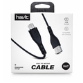 Cable de Datos Havit HV-H67 USB a Micro USB 1.0m Negro – Carga Rápida 2A
