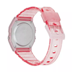 Reloj Casio F-91WS-4DF Digital Rosado Transparente