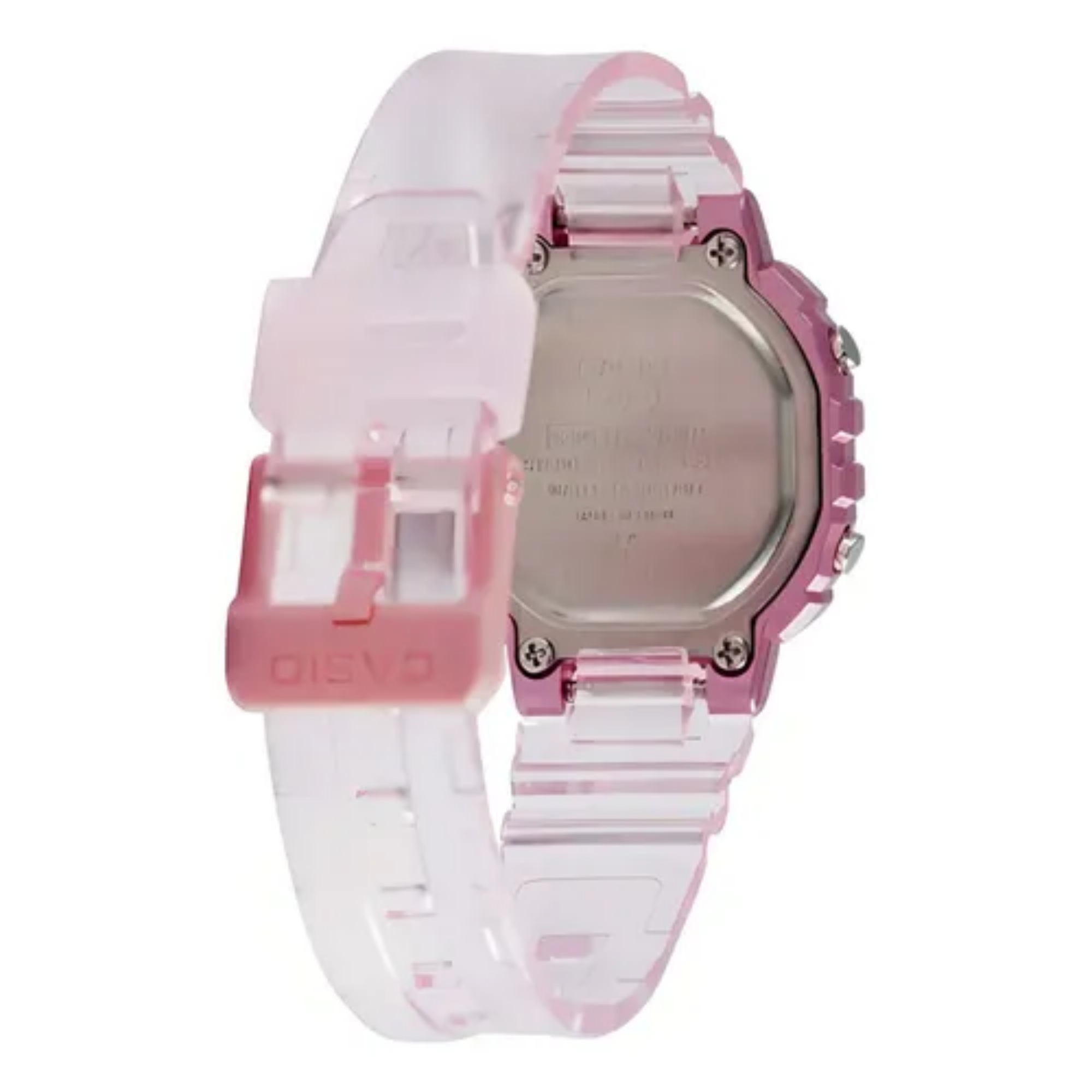 Reloj Casio LA-20WHS-4ADF Digital Rosado Transparente
