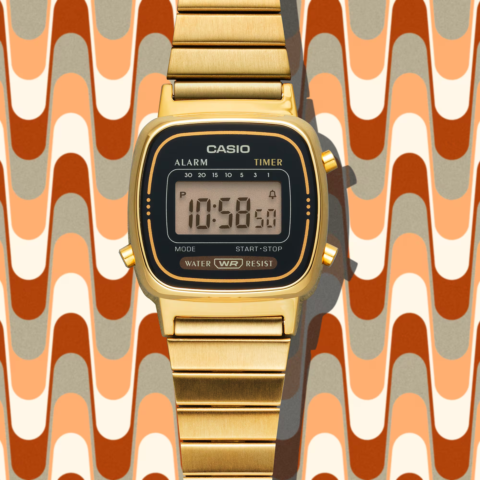 Reloj Casio LA670WGA-1DF Vintage Dorado Digital