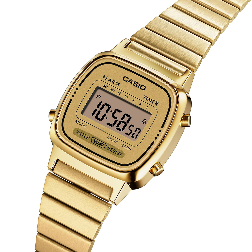 Reloj Casio LA670WGA-9SDF Vintage Dorado Digital