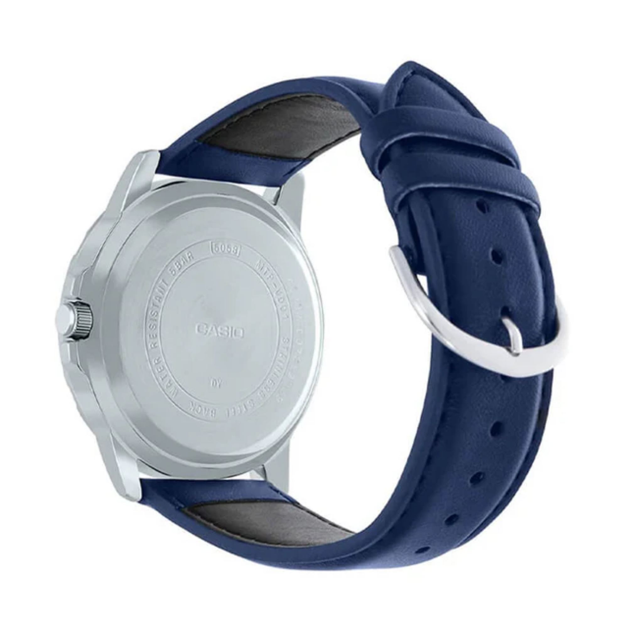 Reloj Casio MTP-VD01L-2BV Análogo Azul Cuero